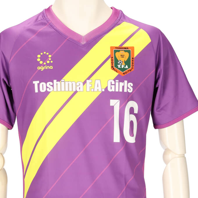 協会ガールズ選抜用 FP HOME 半袖ユニフォーム