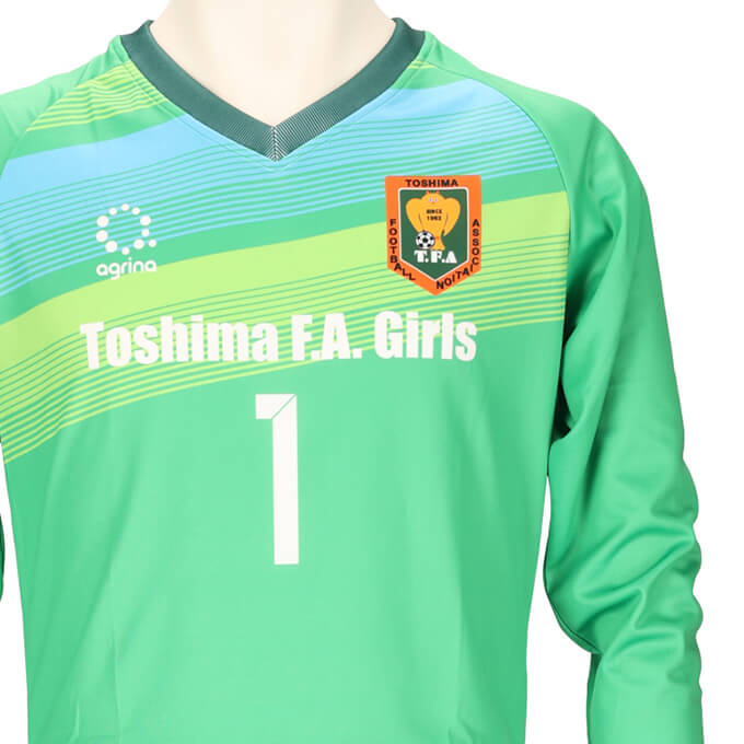 協会ガールズ選抜用 GK HOME 半袖ユニフォーム